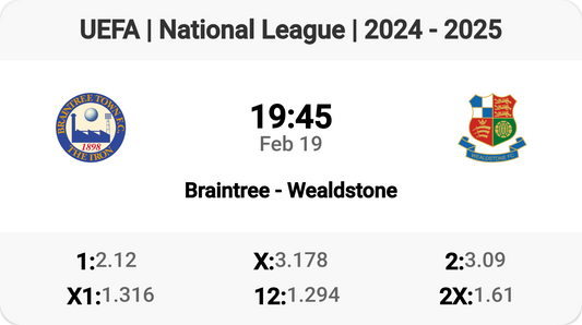 ⚽ Braintree vs Wealdstone Showdown Tomorrow! 🔥