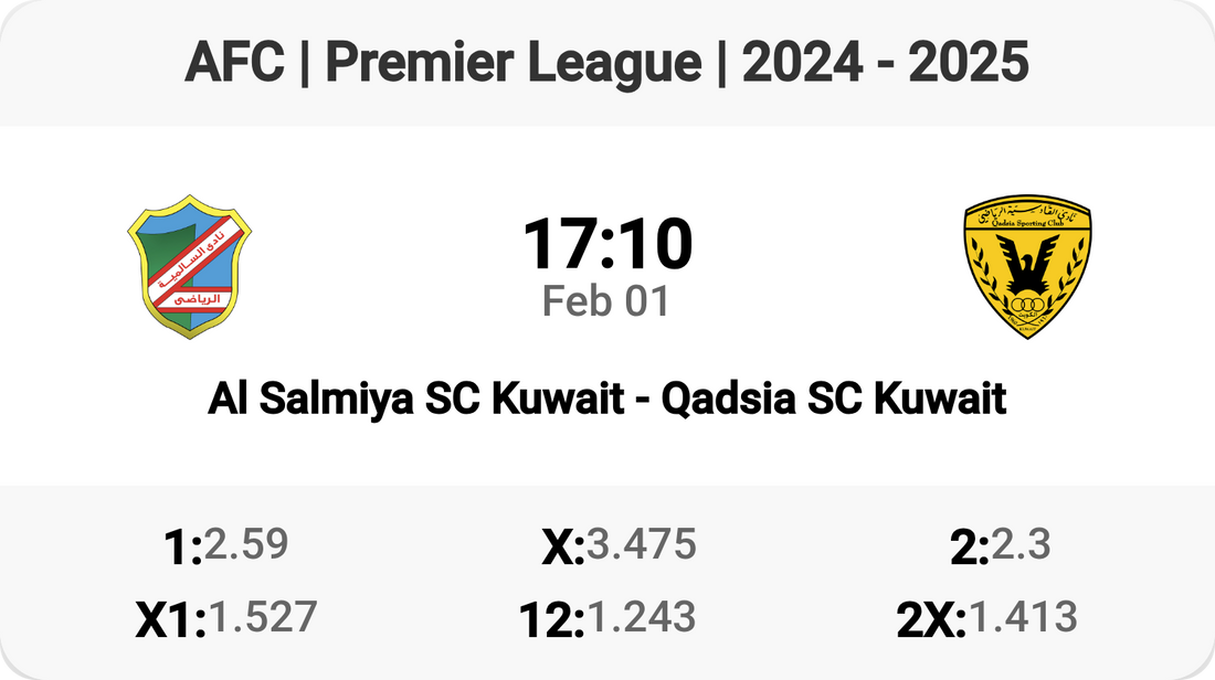 Epic Clash: Al Salmiya SC vs Qadsia SC!🔥⚽️