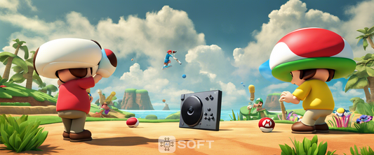 Nintendo Music service screenshot featuring Wii Sports tunes