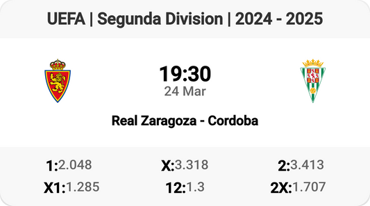 Exciting Clash: Real Zaragoza vs Cordoba! ⚽