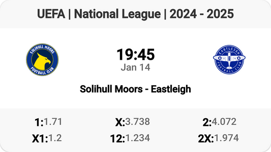 Solihull Moors vs Eastleigh Match Preview! ⚽️🔥