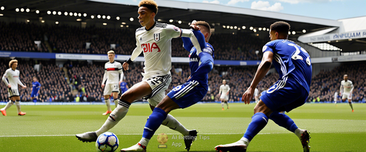 Antonee Robinson celebrating Fulham's comeback victory against Chelsea.