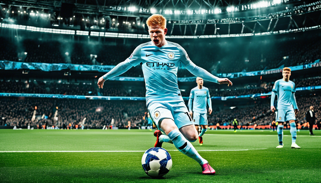 De Bruyne's Magic in the Ice Palace! ❄️⚽️