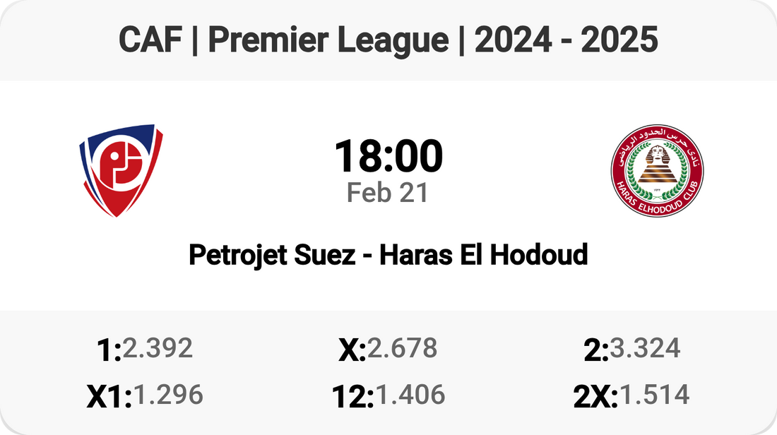 Epic Clash: Petrojet Suez vs Haras El Hodoud! ⚽🔥