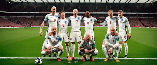 Declan Rice celebrates scoring during England's victory over Republic of Ireland in Nations League.