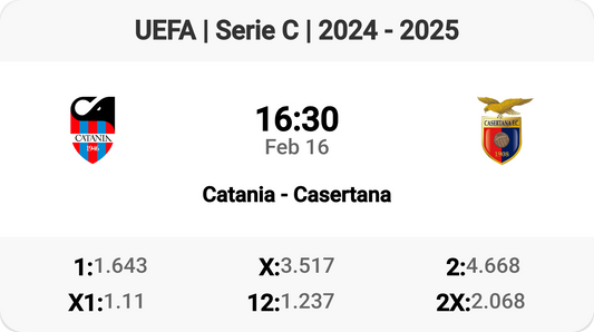 Catania vs Casertana: Clash of Titans Tomorrow!