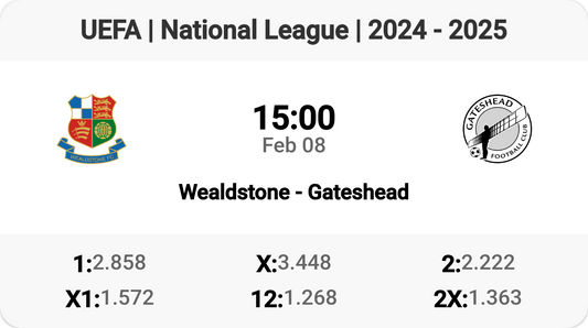 Wealdstone vs Gateshead: National League Showdown!