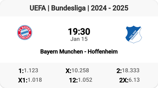 Epic Bundesliga Clash: Bayern vs Hoffenheim!