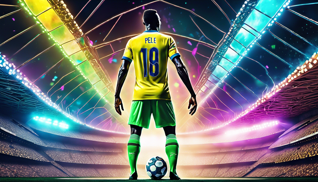 Pele's Magic in a Cyberpunk World 🌌⚽