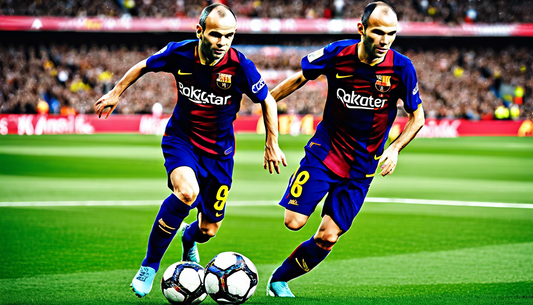 Magic on the Pitch with Iniesta!