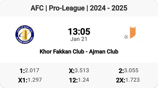 Khor Fakkan vs Ajman: Clash of the Titans! ⚽🔥