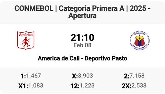 Exciting Clash: America de Cali vs Deportivo Pasto!