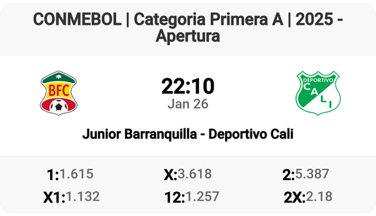 Epic Clash: Junior Barranquilla vs Deportivo Cali!