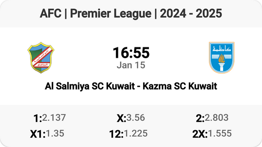 Kuwait Premier League Clash: Al Salmiya SC vs Kazma SC!