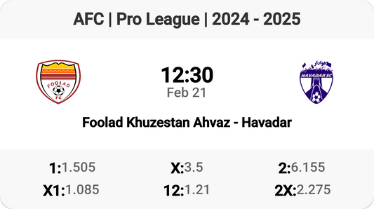 Foolad vs Havadar: Clash of Titans! ⚽🔥