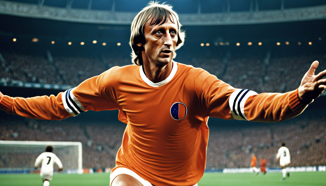 Johan Cruyff's Skill Moves Beyond the Stars! 🌌⚽