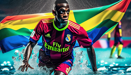 Vinicius Jr's Epic Underwater Rainbow Flick! 🌊⚽️