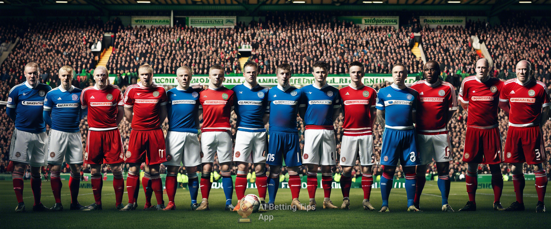 Celtic and Aberdeen players celebrate during recent Scottish Premiership matches.