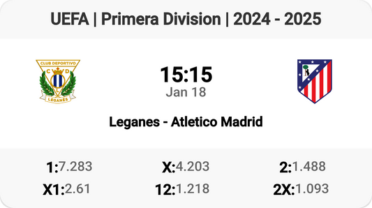 Thrilling Clash: Leganes Faces Atletico Madrid Tomorrow!