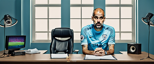 Pep Guardiola discussing England manager speculation