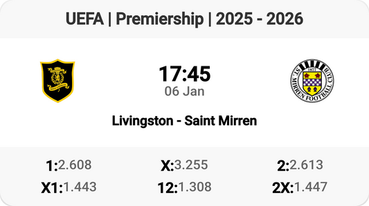 Thrilling Clash: Livingston vs Saint Mirren!