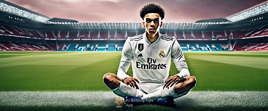 Real Madrid logo with Trent Alexander-Arnold image in transfer news context.