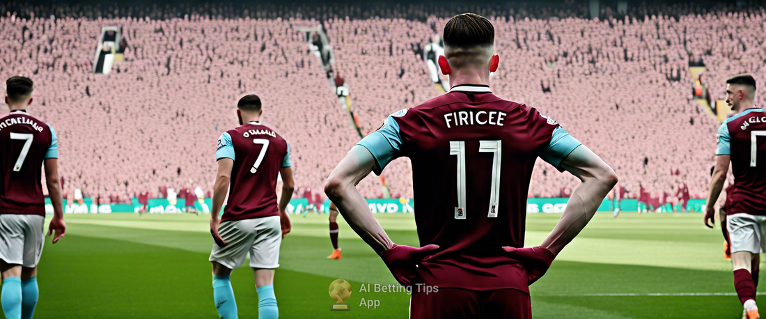 Declan Rice scoring during the Nations League match against Ireland.