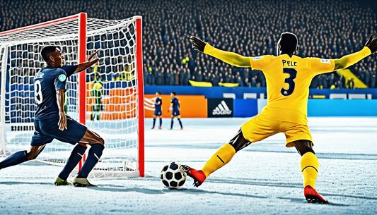 Pele Scores in a Stunning Ice Palace! ❄️⚽