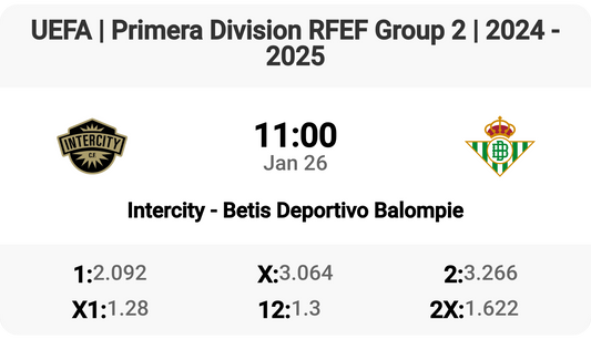 Thrilling Clash: Intercity vs Betis Deportivo!