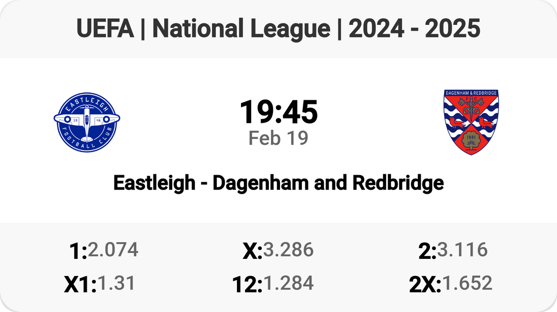 Epic National League Clash: Eastleigh vs Dagenham! ⚽🔥