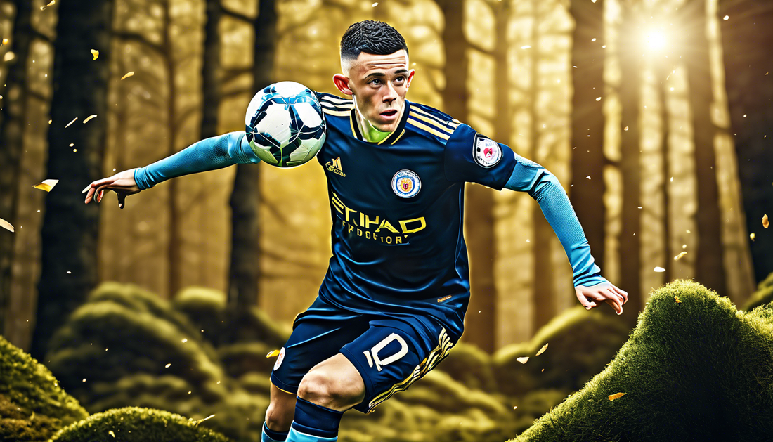 Phil Foden's Epic Pass in Golden Armor! 🌟⚽️