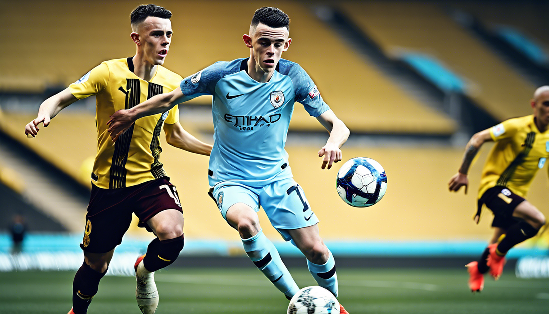 Phil Foden's Dribbling Dazzle! 🔥