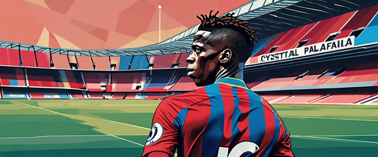 Wilfried Zaha contemplating a return to Crystal Palace from Galatasaray.