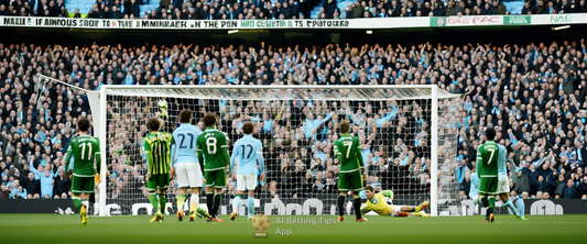 Noel Gallagher providing commentary during Man City's Champions League match.