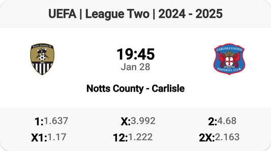 Notts County vs Carlisle: League Two Showdown!