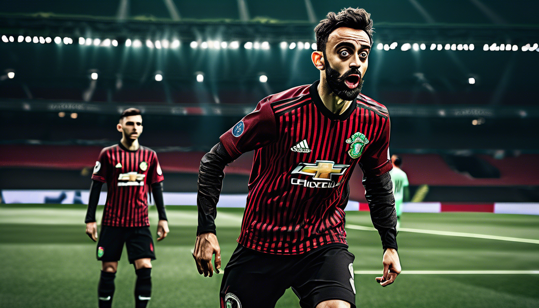 Bruno Fernandes: A Gothic Football Fantasy! ⚽✨