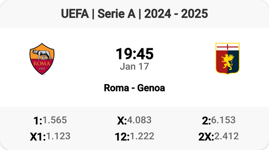 Exciting Clash: Roma vs Genoa Tomorrow!