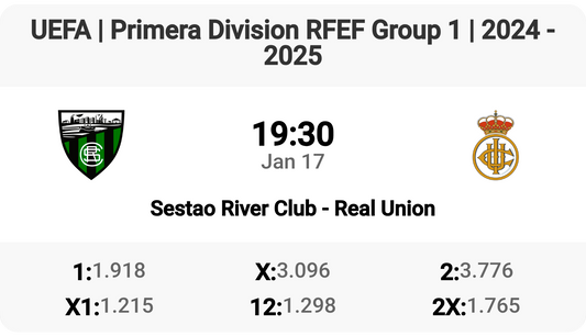 Sestao River vs Real Union - Clash of Titans!