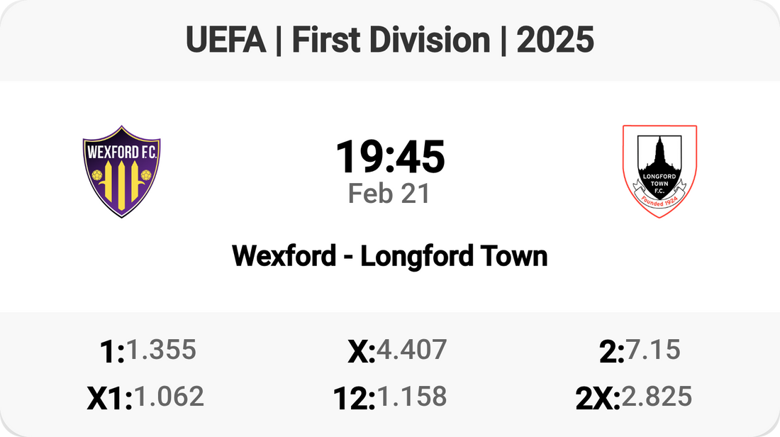 Exciting Clash: Wexford vs Longford Town! ⚽🔥