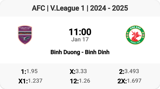 Epic Clash: Binh Duong vs Binh Dinh! ⚽🔥