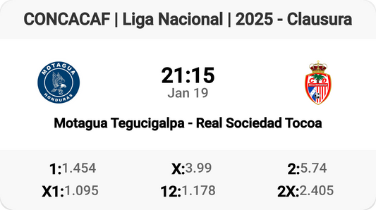 🔝 Excitement at Liga Nacional: Motagua vs Real Sociedad! ⚽️