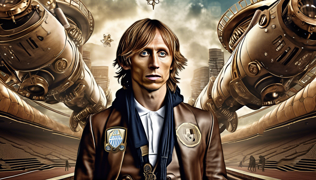 Luka Modric: The Steampunk Legend in 4K!