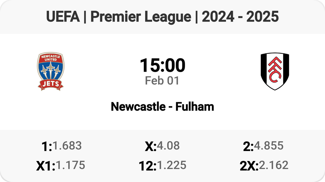 🔥 Clash of the Titans: Newcastle vs Fulham Tomorrow! ⚽