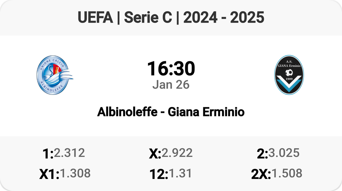 Albinoleffe vs Giana Erminio: A Serie C Clash! ⚽️