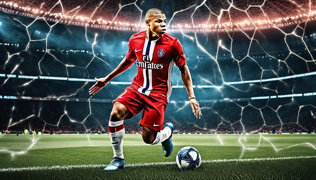 Kylian Mbappé: The Golden Boy Takes Flight!