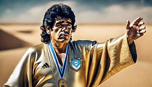 Maradona in the Desert: A Vision of Greatness