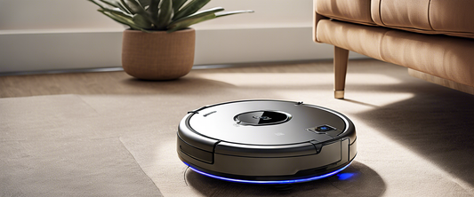 SwitchBot Mini Robot Vacuum K10 Plus Pro in action