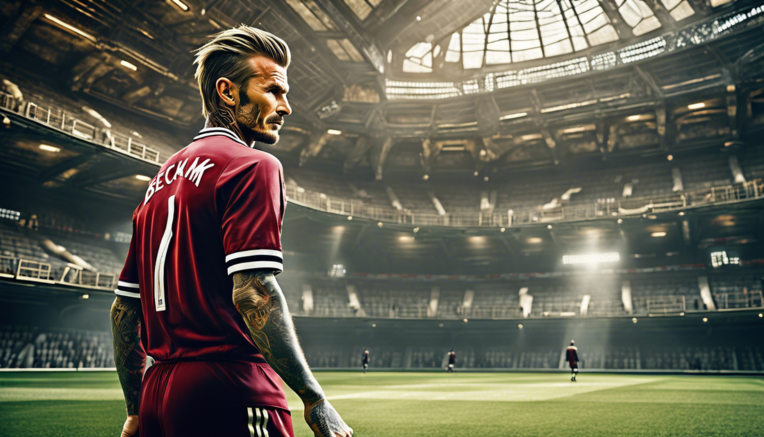 David Beckham's Cyberpunk Dribble 🎮⚽️