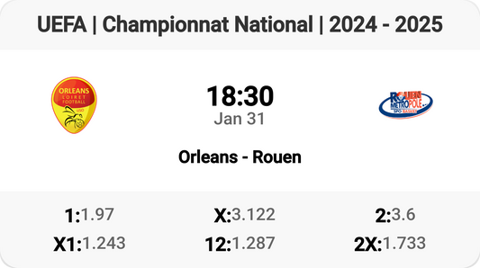 Exciting Clash: Orleans vs Rouen!