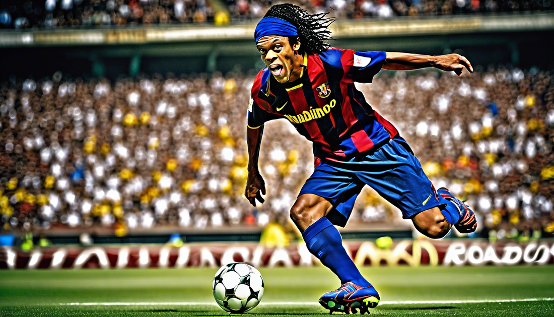 The Magic of Ronaldinho: A Heroic Tale with a Dragon!